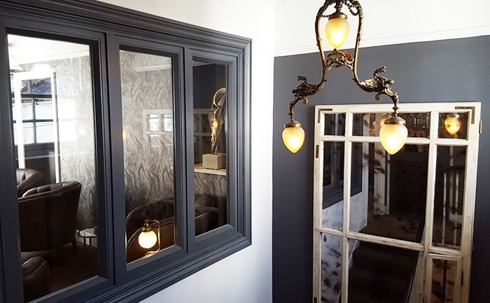 Fire rated glass in screens